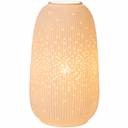 Surprenez vos colocataires et vos convives avec cette lampe originale aux allures de vase luxueux. Flores brille par sa simpl ...