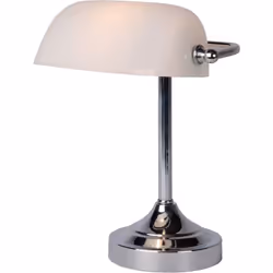 Lucide Banker - Lampe De Bureau - Chrome