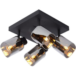 Lucide - alion Spot plafond-Noir-4xE14