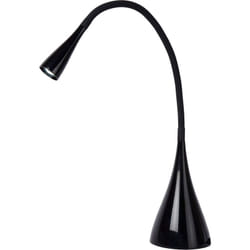 Lucide ZOZY - Lampe De Bureau - Ø 11,5 cm - LED Dim. - 1x3W 3000K - Noir