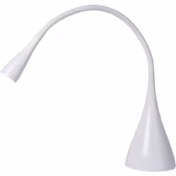 Lucide ZOZY - Lampe De Bureau - Ø 11,5 cm - LED Dim. - 1x3W 3000K - Blanc