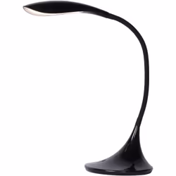 Lucide EMIL - Lampe De Bureau - Ø 17 cm - LED Dim. - 1x4W 3000K - Noir