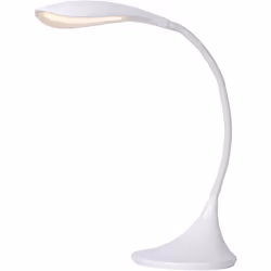 Lucide Emil – Lampada da tavolo – Ø 17 cm – LED dim. – 1 X 4 W 3000 K – Nero, Metallo, bianco, Integriert 4 wattsW 230 voltsV