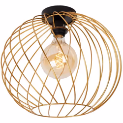 Faites entrer ce plafonnier ludique dans votre maison et donnez un coup de fouet à votre intérieur. Ce luminaire sphérique en ...
