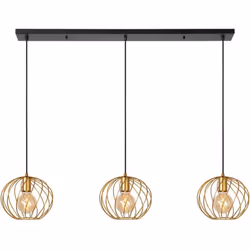 Mettez votre table à manger ou votre îlot de cuisine en valeur avec Danza, une élégante lampe suspendue. Le lustre produit la ...