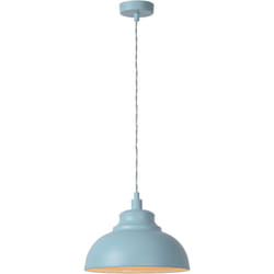 Lucide ISLA - Suspension - Ø 29 cm - Bleu Pastel