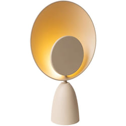Lucide - castamar Lampe de table Diam. 25,5 cm led 1x8W 2100K Taupe