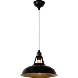 Lucide BRASSY-BIS - Suspension - Ø 31 cm - Noir
