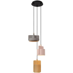 Ninja Suspension 3xE27 Multicolor - Lucide