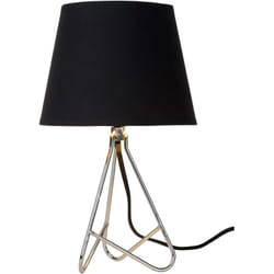 Lucide GITTA - Lampe De Table - Ø 17 cm - Chrome