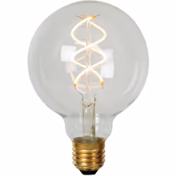 Une ampoule LED avec le look vintage d'une lampe à incandescence ou à filament. Voici la LED Bulb. Le verre ambré de la lampe ...
