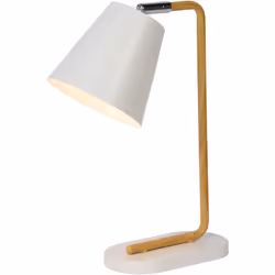Lucide CONA - Lampe De Table - Blanc