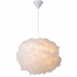 Lucide GOOSY SOFT - Suspension - Ø 50 cm - Blanc