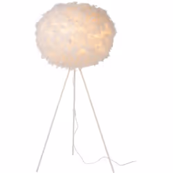 Lucide GOOSY SOFT - Lampadaire - Ø 50 cm - Blanc