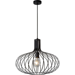 Lucide MANUELA - Suspension - Ø 50 cm - Noir