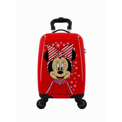 Disney Minnie Mouse 45 cm Petite Valise de voyage 4 Roues Rouge