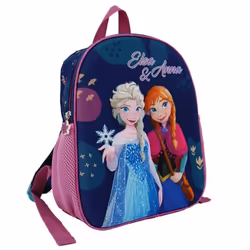 Sac à dos - La Reine des Neiges - 3D - 30 CM - Mixte - Maternelle - Zippée