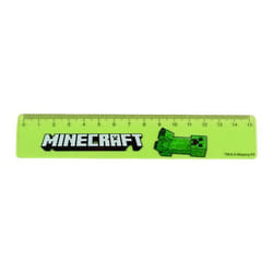 Règle plate 15cm MINECRAFT