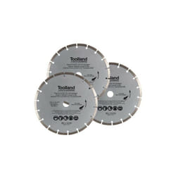 Perel - jeu de disques de diamant - 230 mm - segmente - 3 pieces BD13230 RI7708