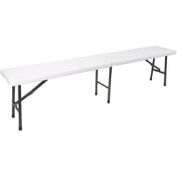 Banc pliant - 180 x 25 x 43 cm