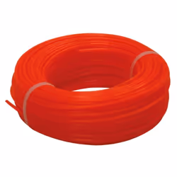 Toolland DC24025, Fil de coupe-bordures, Rouge, Nylon, 25 m, 2,4 mm