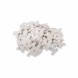 100 pcs taille: 10 mm • couleur: blanc • matériau: PVC