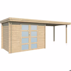 Chalet en bois 483 m² OREGON Chalet avec extension 522 m²