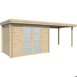 Chalet en bois 483 m² OREGON Chalet avec extension 522 m²