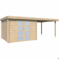 Chalet en bois 726 m² OREGON Chalet avec extension 791 m²