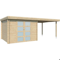 Chalet en bois 726 m² OREGON Chalet avec extension 791 m²