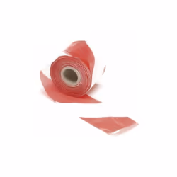 plastique rouge/blanc largeur: 80mm longueur: 250m