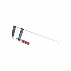 CARACTERISTIQUES : barre et vis acier manche bois 500 x 120mm