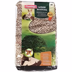 Granulés de bois Wood Bedding 25 l - Flamingo