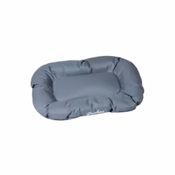 Coussin Dreambay oval gris, fabriqué en tissu déperlant Parfait pour de longs moments de détente Ce modèle est équipé d’une f ...