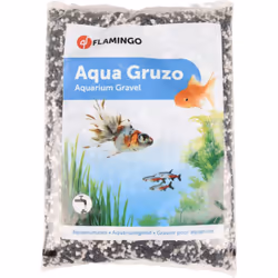 Gravier Gruzo Fin Noir Blanc 1kg pour aquarium Donnez à votre aquarium une touche classique avec notre gravier noir et blanc. ...