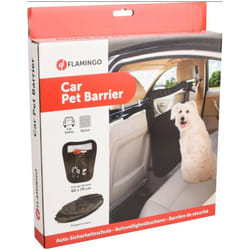 Barrière de protection entre siège pour voiture noir pour chien Flamingo