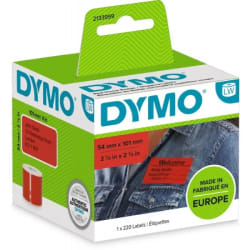 DYMO LW - Étiquettes pour badges nominatifs petit format - 41 x 89 mm - S0722560