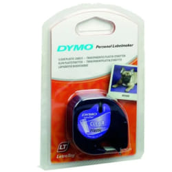 DYMO Étiquettes en plastique ® LetraTag® - 12 mm