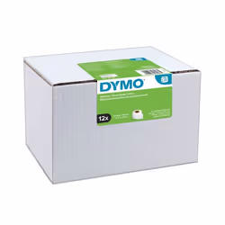 DYMO LW - Étiquettes d'expédition/de badge nominatif - 54 x 101 mm - S0722420, Blanc, Imprimante d'étiquette adhésive, Papier ...