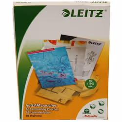 Leitz 33817, Transparent, A5, 160 mm, 222 mm, 20 mm, 570 g