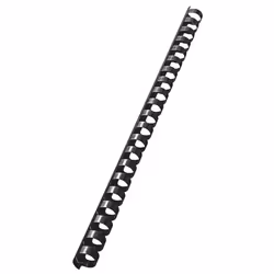 Leitz 37580, PVC, Noir, 125 feuilles, 14 mm, 320 mm, 14 mm