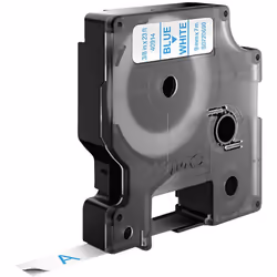 DYMO D1 - Standard Étiquettes - Bleu sur blanc - 9mm x 7m, Bleu sur blanc, Polyester, Belgique, -18 - 90 °C, DYMO, LabelManag ...
