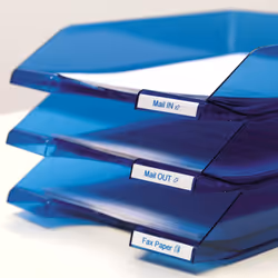 DYMO D1 - Standard Étiquettes - Bleu sur blanc - 9mm x 7m - Vue supplémentaire 6