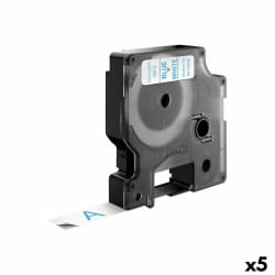 DYMO D1 - Standard Étiquettes - Bleu sur blanc - 12mm x 7m