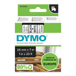 DYMO D1 - Standard Étiquettes - Noir sur blanc - 24mm x 7m
