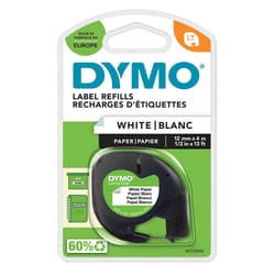 DYMO S0721510 ruban d'étiquette Noir sur blanc