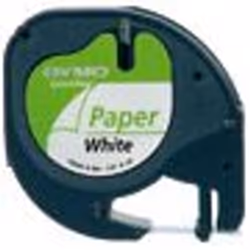 DYMO 12mm LetraTAG Paper tape, Papier, Belgique, 4 m, 1 pièce(s), 19 mm, 95 mm
