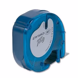 DYMO 12mm LetraTAG Plastic tape, Polyester, Belgique, 4 m, 1 pièce(s), 24 mm, 95 mm