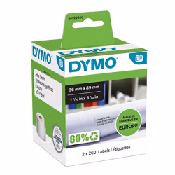 DYMO LW - Étiquettes d'adresse grand format - 36 x 89 mm - S0722400