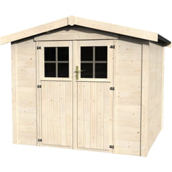 Decor Et Jardin Abri Jardin Bois "mareuil" - 6.14 M² - 2.57 X 2.39 X 2.12 M - 28 Mm